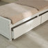 Timeless White Kids Storage 4 Drawer Single Bed